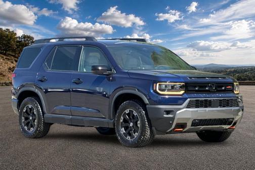 Obsidian Blue Pearl 2026 Honda Passport AWD TrailSport Elite