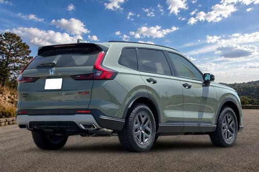 Ash Green Metallic 2026 Honda CR-V Hybrid TrailSport AWD
