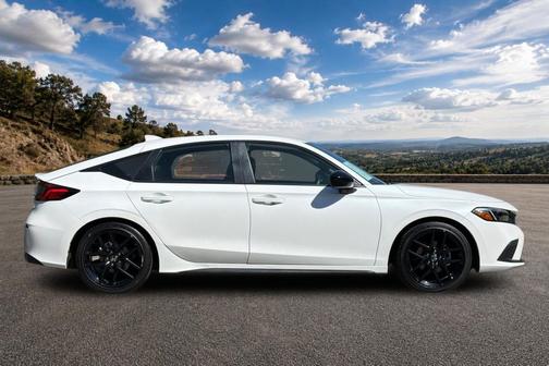Platinum White Pearl 2024 Honda Civic Sport