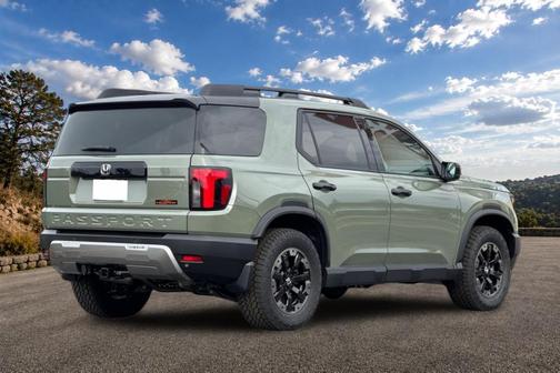 Ash Green Metallic 2026 Honda Passport AWD TrailSport Elite