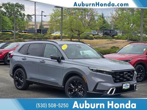 Urban Gray Pearl 2026 Honda CR-V Hybrid Sport Touring AWD
