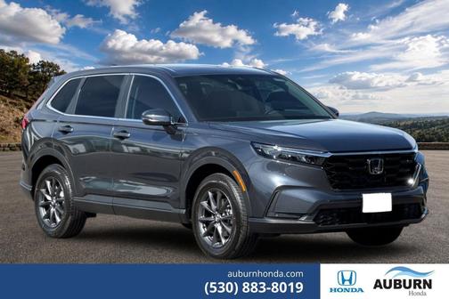 Meteorite Gray Metallic 2026 Honda CR-V EX-L AWD