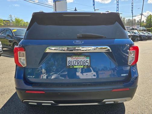 Atlas Blue Metallic 2020 Ford Explorer XLT
