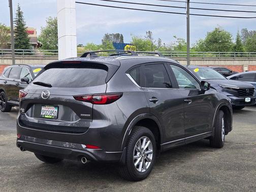 Machine Gray Metallic 2025 Mazda CX-5 2.5 S Preferred Package