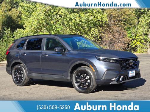 Meteorite Gray Metallic 2026 Honda CR-V Hybrid Sport-L AWD