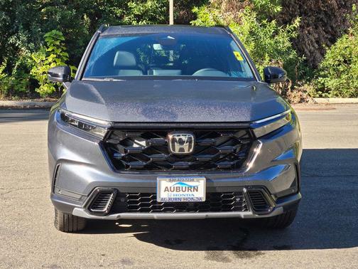 Meteorite Gray Metallic 2026 Honda CR-V Hybrid Sport-L AWD
