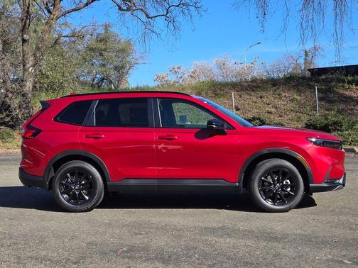 Radiant Red Metallic 2026 Honda CR-V Hybrid Sport-L AWD