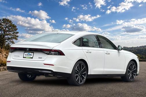 Platinum White Pearl 2026 Honda Accord Hybrid Touring
