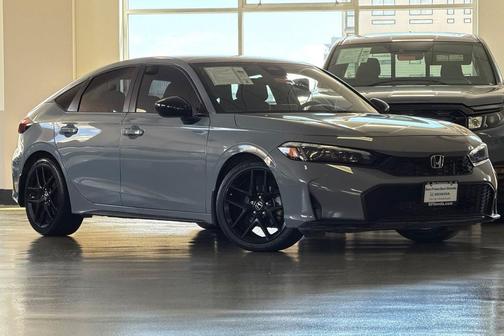 Gray 2025 Honda Civic Sport