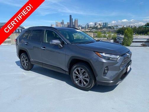Magnetic Gray Metallic 2023 Toyota RAV4 Hybrid Limited