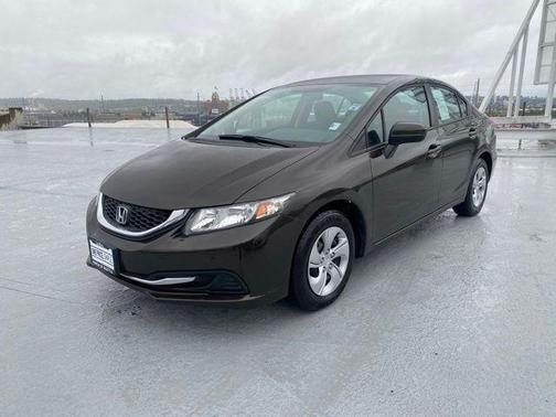 Crystal Black Pearl 2014 Honda Civic LX