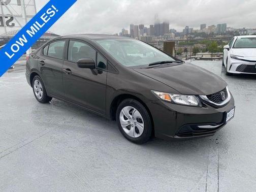 Crystal Black Pearl 2014 Honda Civic LX