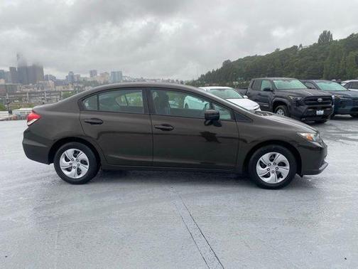 Crystal Black Pearl 2014 Honda Civic LX