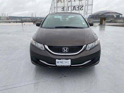 Crystal Black Pearl 2014 Honda Civic LX