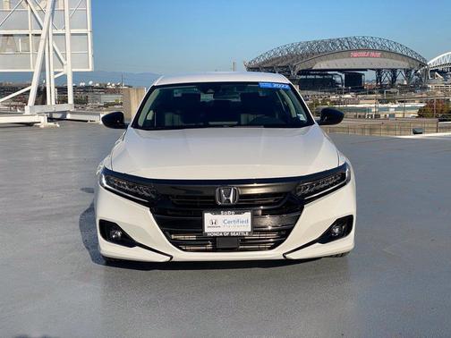 Platinum White Pearl 2022 Honda Accord Sport SE