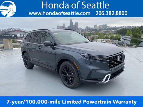 Meteorite Gray Metallic 2026 Honda CR-V Hybrid Sport Touring