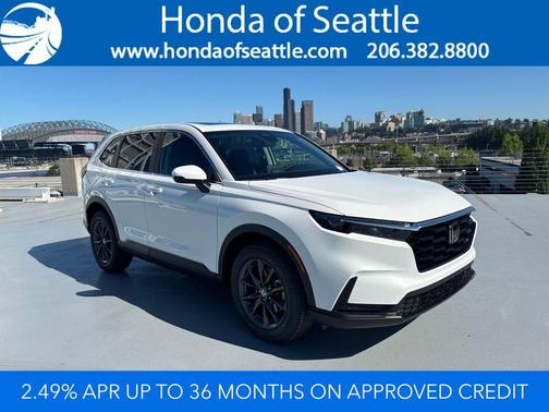 Platinum White Pearl 2026 Honda CR-V EX-L