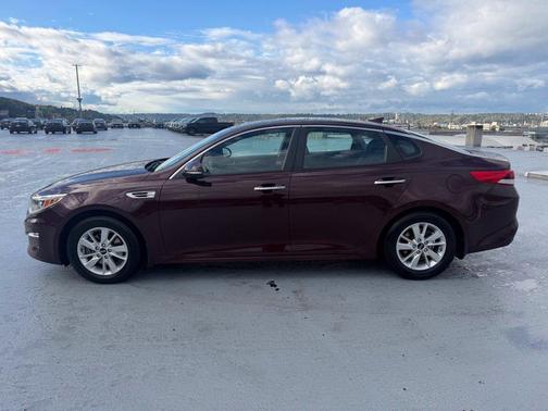 Sangria Red 2017 Kia Optima LX
