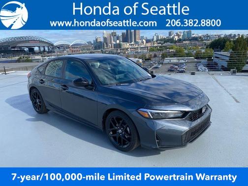 Meteorite Gray Metallic 2026 Honda Civic Sport