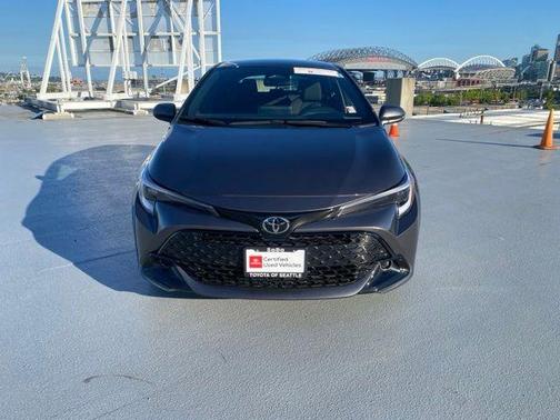 Magnetic Gray Metallic 2024 Toyota Corolla Hatchback SE