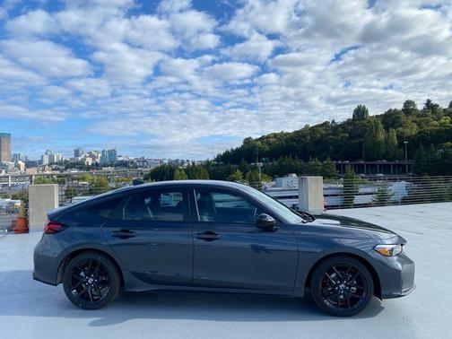 Meteorite Gray Metallic 2026 Honda Civic Sport