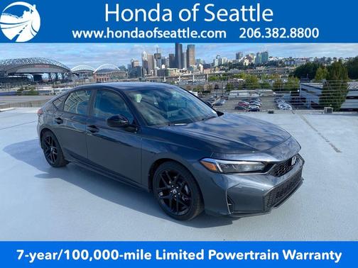 Meteorite Gray Metallic 2026 Honda Civic Sport