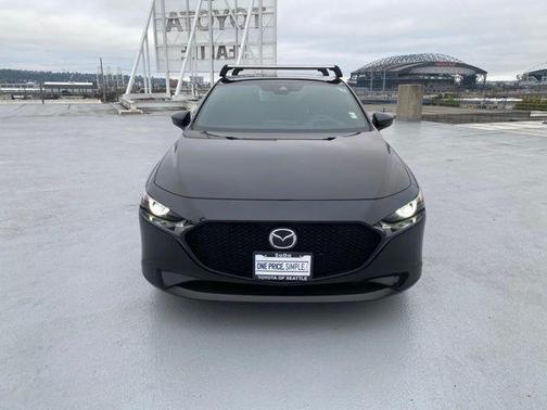 Jet Black Mica 2021 Mazda Mazda3 FWD w/Premium Package
