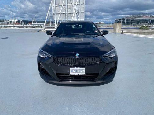 Black Sapphire Metallic 2023 BMW M240 i xDrive