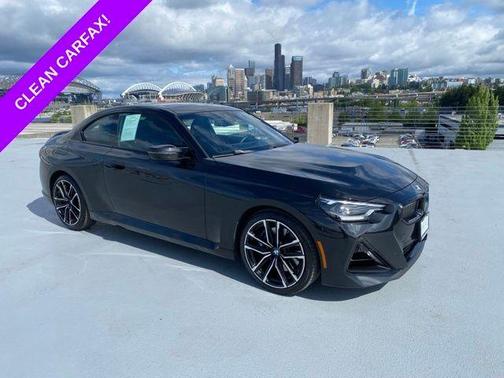 Black Sapphire Metallic 2023 BMW M240 i xDrive