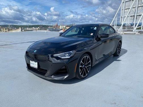 Black Sapphire Metallic 2023 BMW M240 i xDrive
