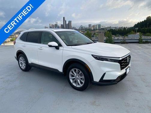 Platinum White Pearl 2023 Honda CR-V EX-L
