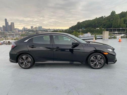 Crystal Black Pearl 2017 Honda Civic EX-L w/Navi