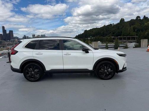 Platinum White Pearl 2024 Honda CR-V Hybrid Sport Touring