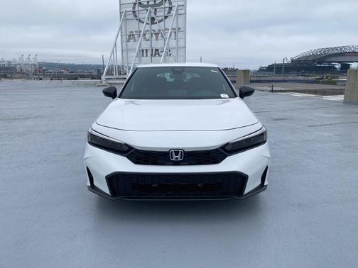 Platinum White Pearl 2026 Honda Civic Sport