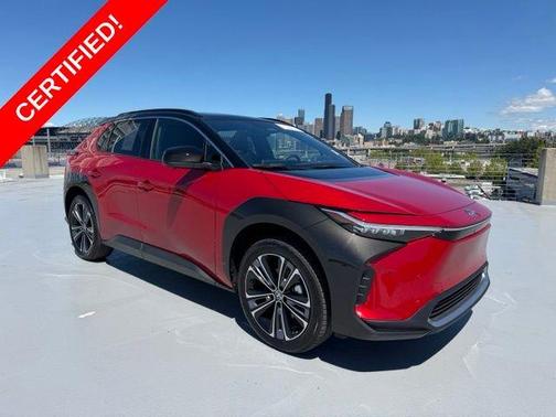 Red / Black 2024 Toyota bZ4X Limited