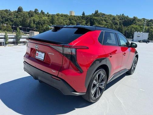 Red / Black 2024 Toyota bZ4X Limited