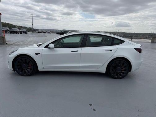 Pearl White Multi 2023 Tesla Model 3 Performance