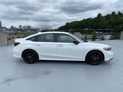 Platinum White Pearl 2026 Honda Civic Sport