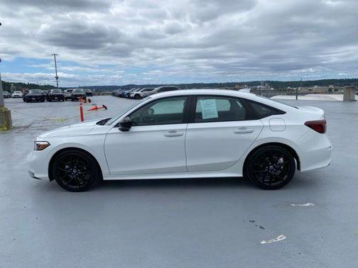 Platinum White Pearl 2026 Honda Civic Sport