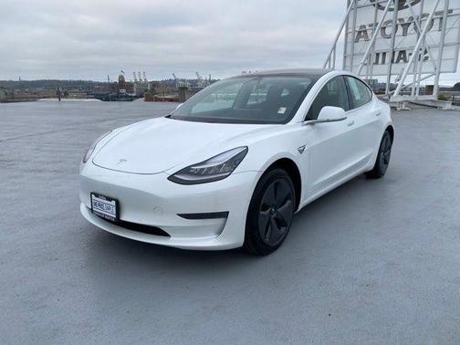 Pearl White Multi 2020 Tesla Model 3 Standard Range Plus
