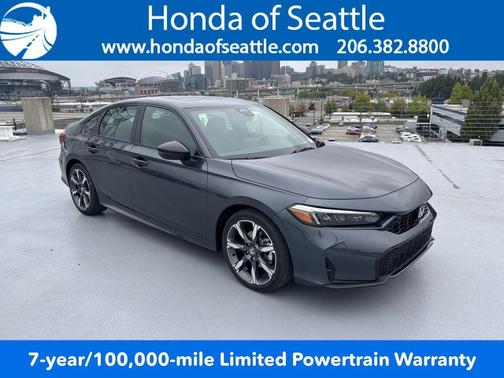 Meteorite Gray Metallic 2026 Honda Civic Hybrid Sport Touring