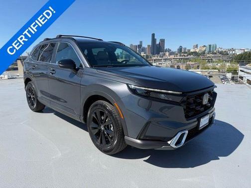 Meteorite Gray Metallic 2024 Honda CR-V Hybrid Sport Touring
