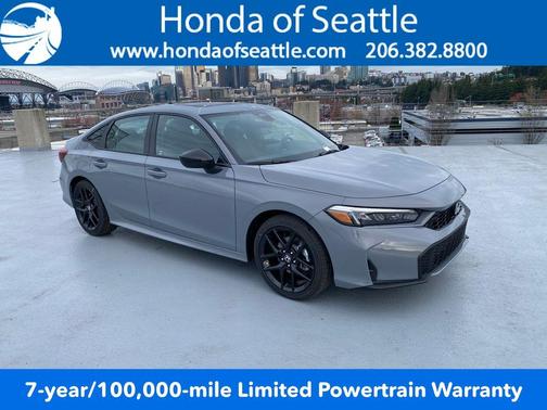 Urban Gray Pearl 2026 Honda Civic Hybrid Sport