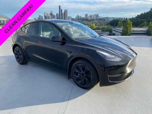 Black 2025 Tesla Model Y Long Range