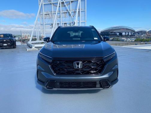 Meteorite Gray Metallic 2026 Honda CR-V Hybrid Sport-L