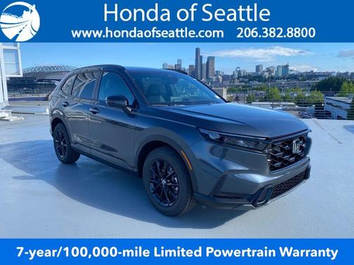 Meteorite Gray Metallic 2026 Honda CR-V Hybrid Sport-L