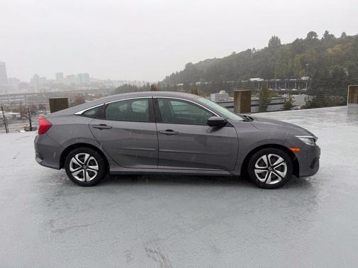 Gray 2017 Honda Civic LX