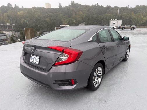 Gray 2017 Honda Civic LX