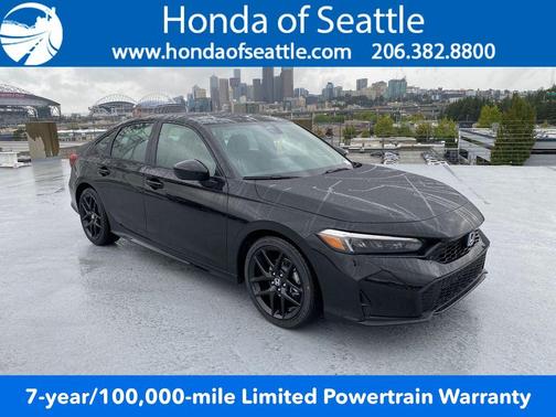 Crystal Black Pearl 2026 Honda Civic Sport