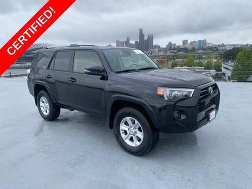 Midnight Black Metallic 2023 Toyota 4Runner SR5 Premium